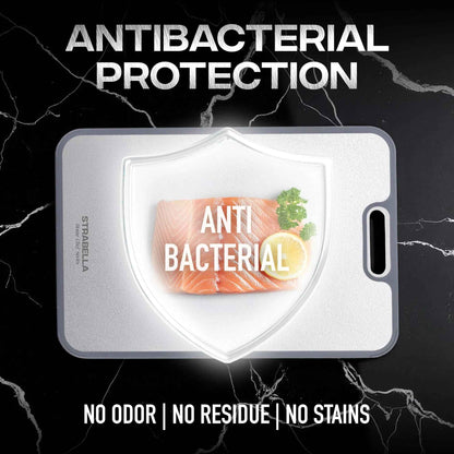 Strabella Titanium Cutting Board - Antibacterial and Scratch Resistant Mother's Day Gift Set